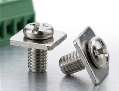 Aangepaste vierkante sluitring SEMS schroef roestvrijstalen sluiting